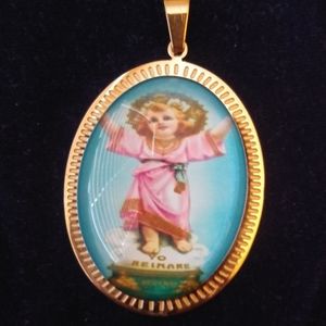 Divine Child Medal - stainless steel